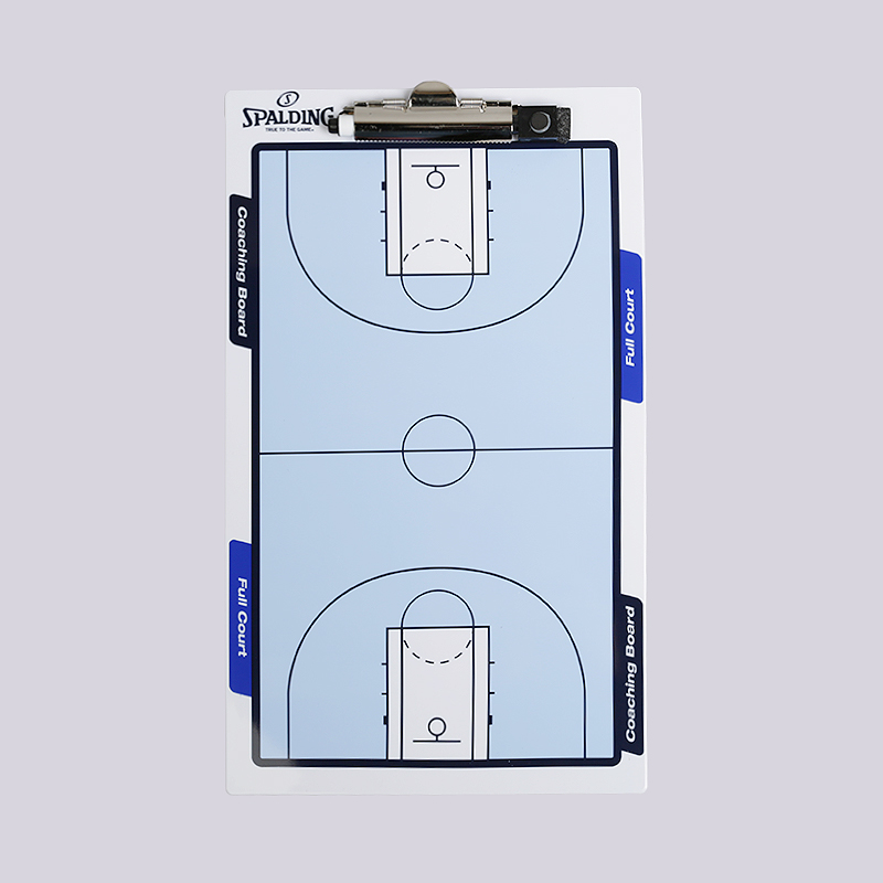  голубая тренерская доска Spalding Basketball Coaching Board 300157403 - цена, описание, фото 1